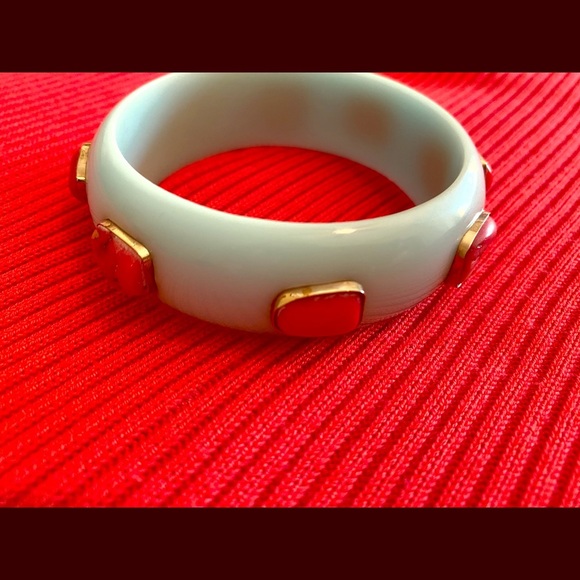 Blue bracelet with red accents - Picture 1 of 2